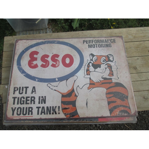 245 - Painted vintage STYLE advertising sign 50 cms x 70 cms