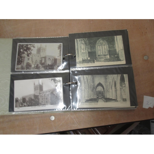 295 - Approx 156 early 20th century postcards in an album lots of South West interest