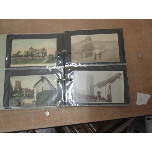 295 - Approx 156 early 20th century postcards in an album lots of South West interest