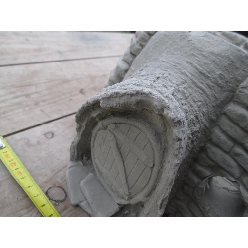 350 - Composite stone garden ornament : Little House