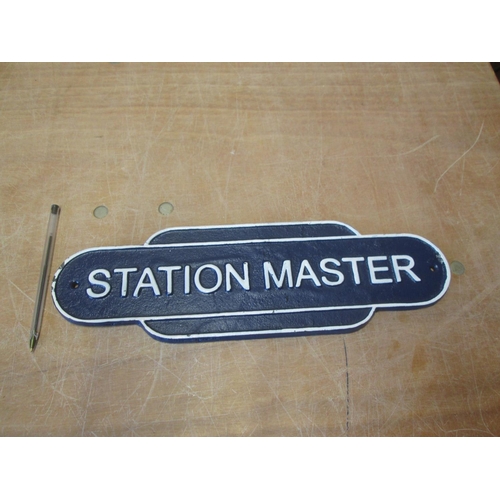 358 - Cast iron advertising sign