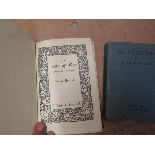 446 - 2 x volumes : Romany Rye by George Borrow & God Calling