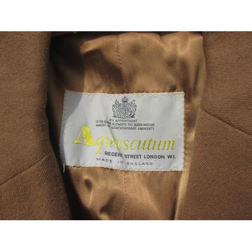 514 - Assorted silk and other ties, vintage shoes & Aquascutum coat and other clothes