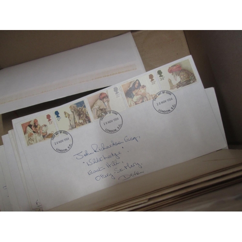 5 - Some earlier stamp covers as part of a collection of 300 GB First Day Covers & other stamp covers 19... 