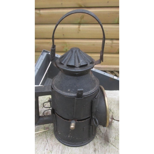 43 - Vintage style railway lamp