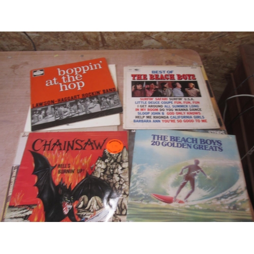 72 - 9 x vinyl record albums : Janis Ian, Donovan Lawson - Haggart, Chainsaw & Beach Boys