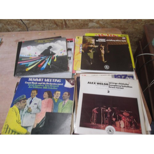 76 - 20 x jazz related vinyl records