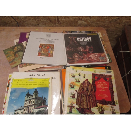 126 - Varied array of classical vinyl records