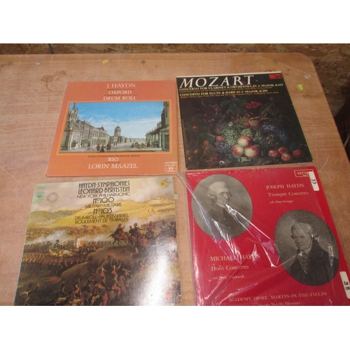 126 - Varied array of classical vinyl records