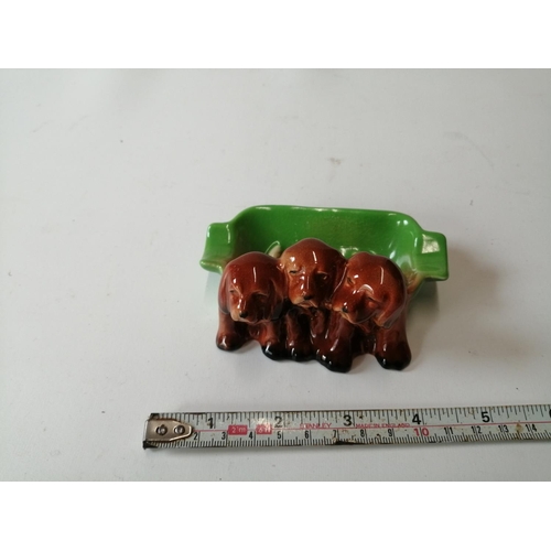 371 - Beswick model of puppies at drinker