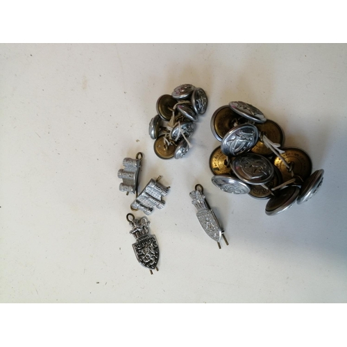 356 - Various military interest cap badges