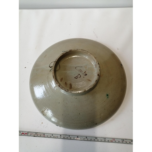 413 - Early 20th century North African / Persian pottery dish