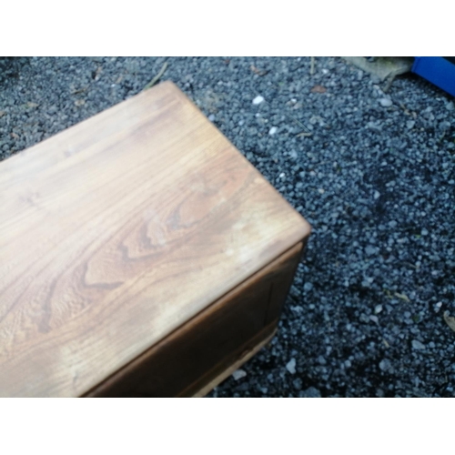 3 - Light Ercol sideboard on ball wheels