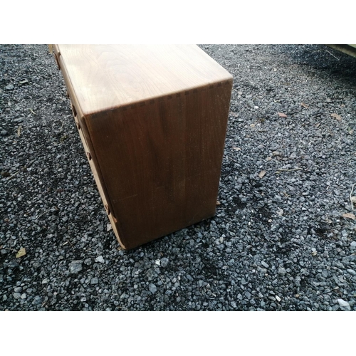 3 - Light Ercol sideboard on ball wheels