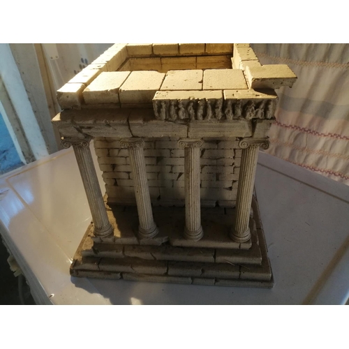 87 - Resin model of a temple