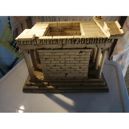 87 - Resin model of a temple