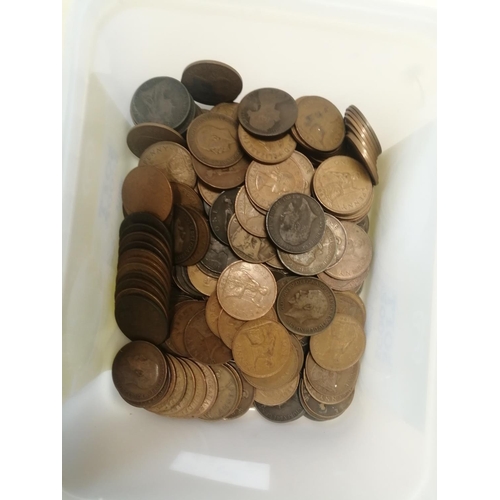 241 - A range of GB base metal coins, pre and post decimal