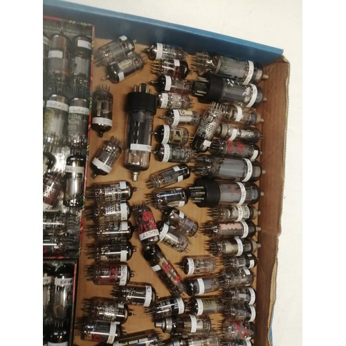 361 - Large array of loose valves, radio and other purposes, usual makes, Mullard, Mazda etc, various size... 