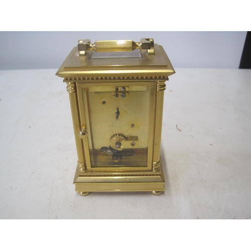 437 - 20th century Robert Blandford carriage clock