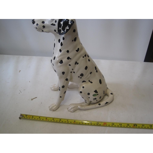 453 - Large Beswick Dalmatian dog ornament in good order, model 2271