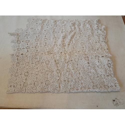 102 - Vintage crochet work panel