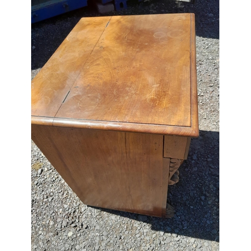 68 - Victorian desk made from cut down cupboard