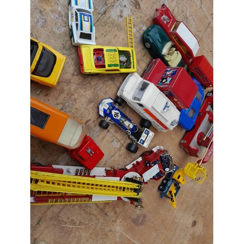 136 - Assorted die cast toy cars