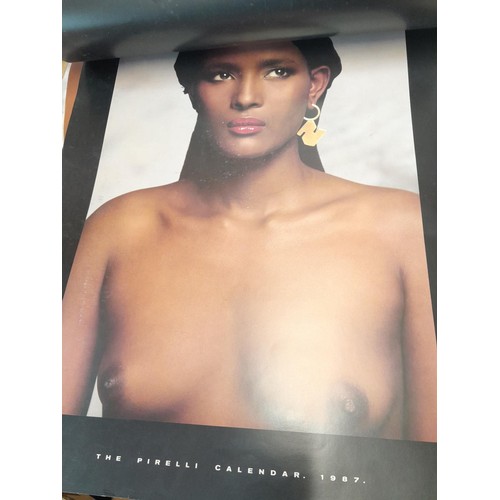 188 - Pirelli calendars : 1989, 1993, 1986, 1987, 1992,