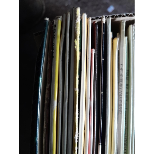 218 - Box of records, classical and musicals