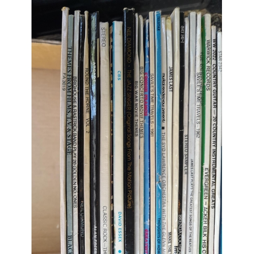 225 - Various vinyl records, mainly easy listening