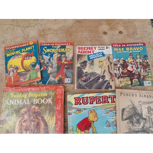 228 - Vintage Boys magazines, Punch etc.