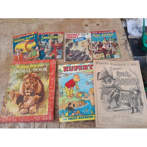 228 - Vintage Boys magazines, Punch etc.