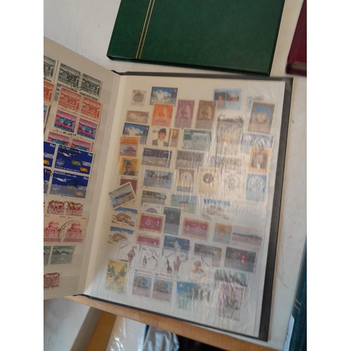 270 - Duplicated collections of Stamps of the World in 4 x partially filled stock books, better GB Commonw... 