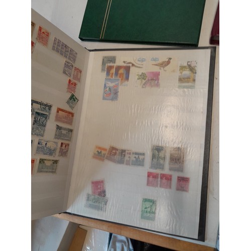 270 - Duplicated collections of Stamps of the World in 4 x partially filled stock books, better GB Commonw... 