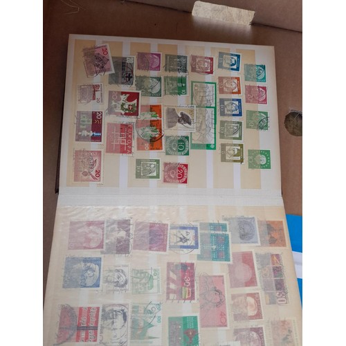 271 - Earlier German stamps as part of a duplicated collection of stamps of the world, offered in 3 x stoc... 