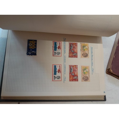 274 - Partially filled used stamp collection, Stamps of the World, sparsely filled stock book and sparsely... 