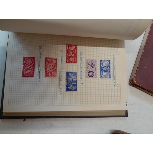 274 - Partially filled used stamp collection, Stamps of the World, sparsely filled stock book and sparsely... 