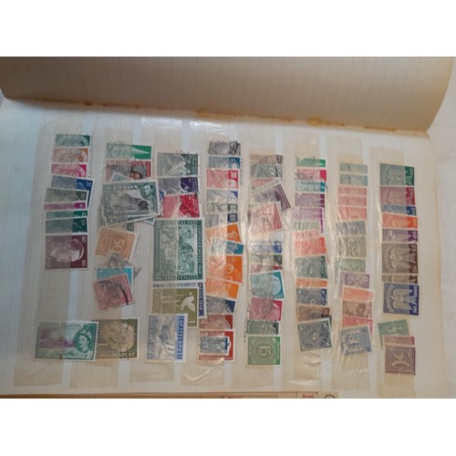 274 - Partially filled used stamp collection, Stamps of the World, sparsely filled stock book and sparsely... 