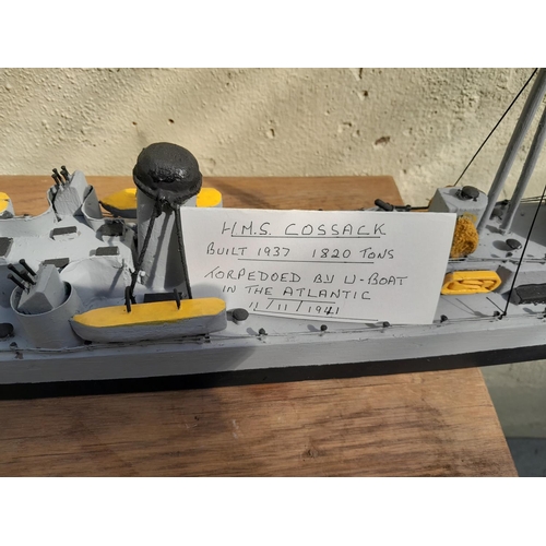 289 - Model of HMS Cossack