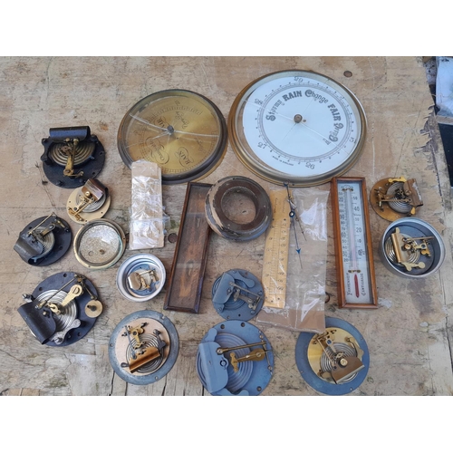 294 - Collection of barometer spares