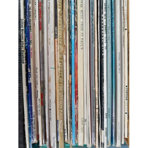 298 - Box of records : easy listening etc