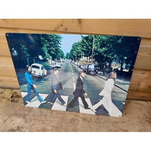 189 - Beatles sign 40 cms x 30 cms