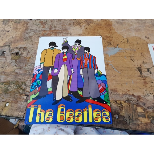 193 - Beatles sign 40 cms x 30 cms