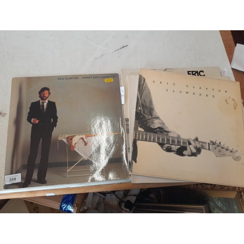 359 - Vinyl record albums : Eric Clapton themed