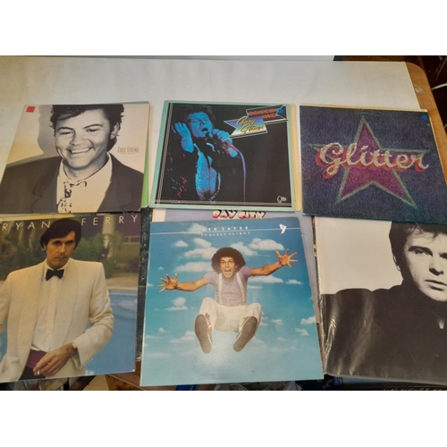 378 - Vinyl record albums : assorted commercial pop 1970s onwards