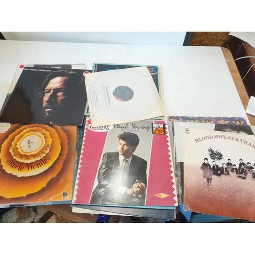 378 - Vinyl record albums : assorted commercial pop 1970s onwards