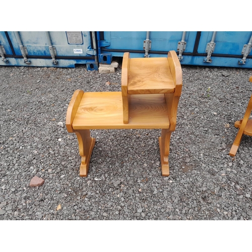 5 - Modern bespoke solid wood telephone table