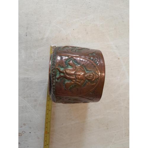 20 - Late 19th century South East Asian copper pot