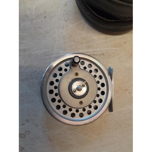 26 - Hardy Brothers trout reel Marquis No 7 in case