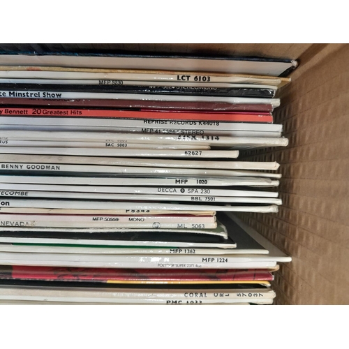 122 - Box of mixed theme records and 78 s